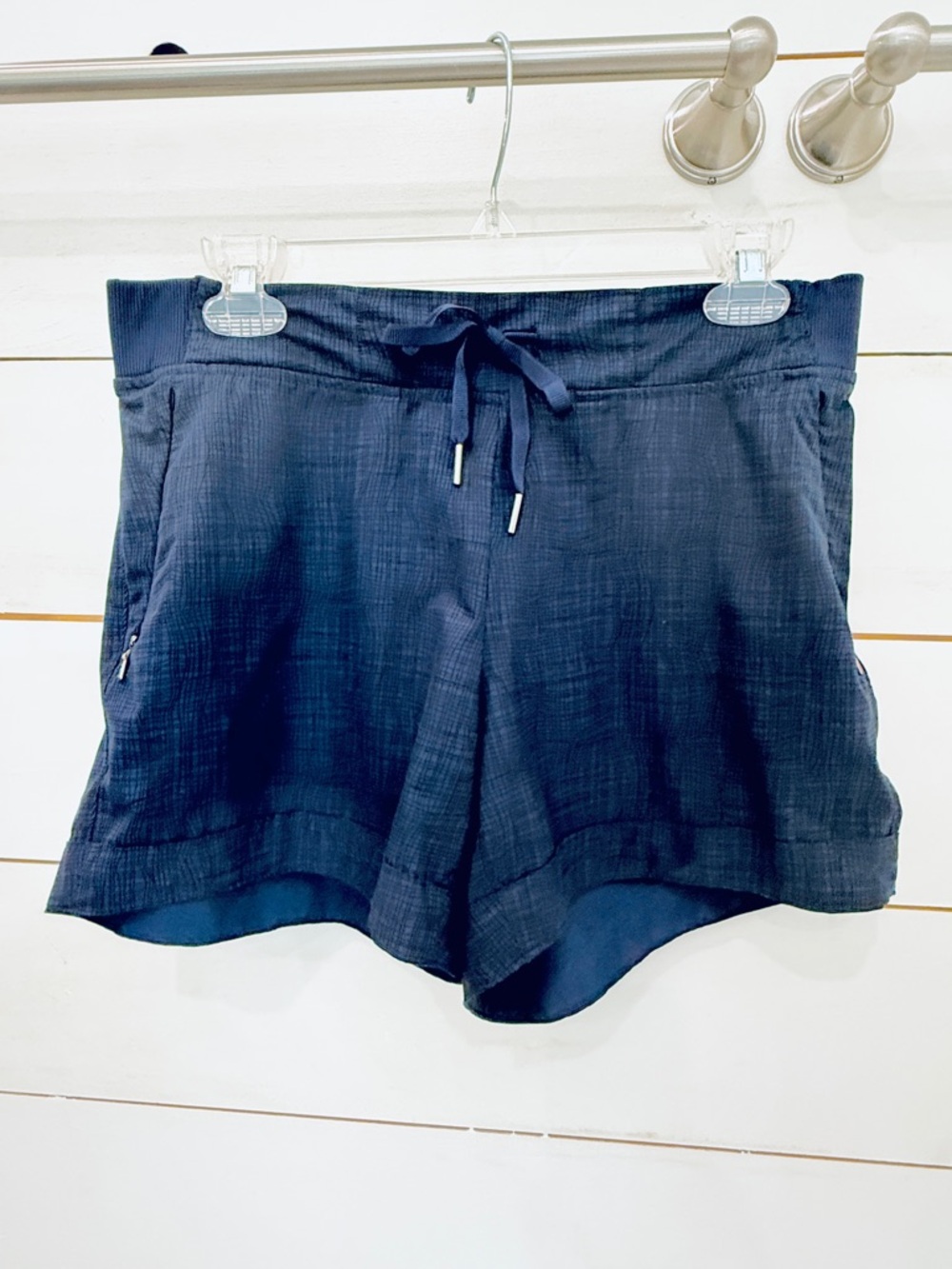 CALIA by Carrie Underwood Navy Drawstring Athletic Shorts
